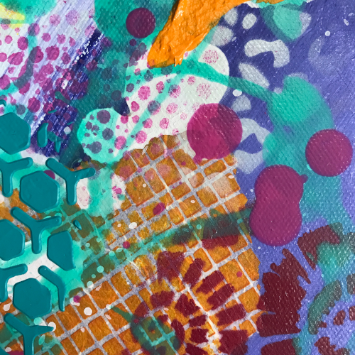 Azure Revelry Close Up
