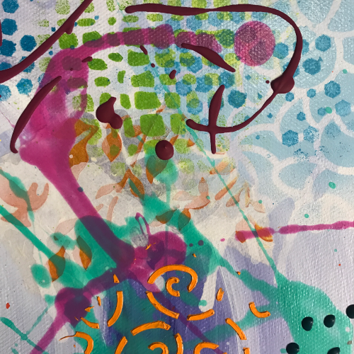 Tropical Splash Close Up