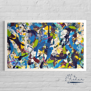 Radiate Intelligence Original Painting